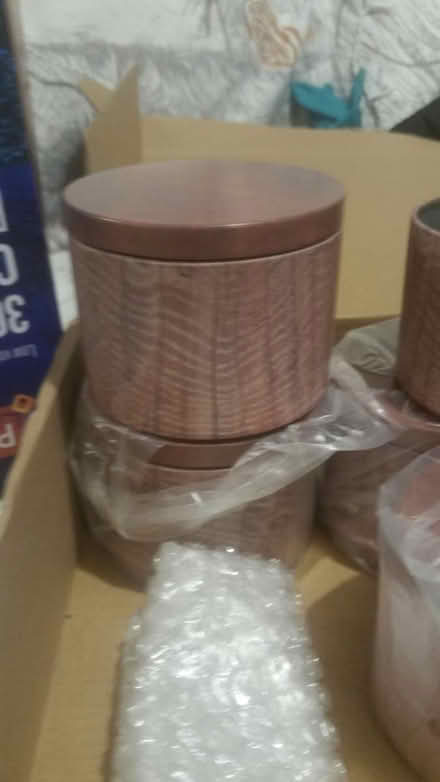 Photo of free 8 Presentation Tins with lids (southey green S5) #2