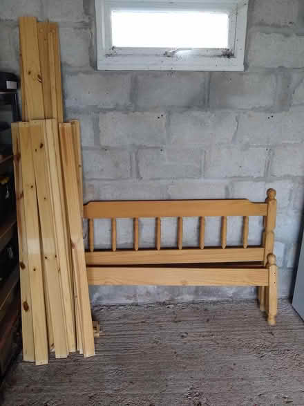 Photo of free Wooden Double Bed (St Austell) #1