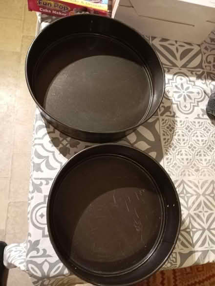 Photo of free Cake tins, cake pop maker and cake turntable (Burton-in-Kendal LA6) #1