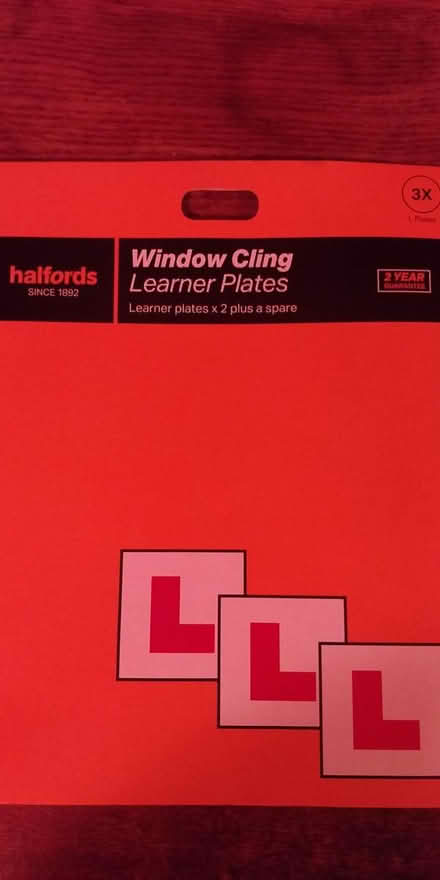 Photo of free Learner plates (Upper Eastville: BS5) #1