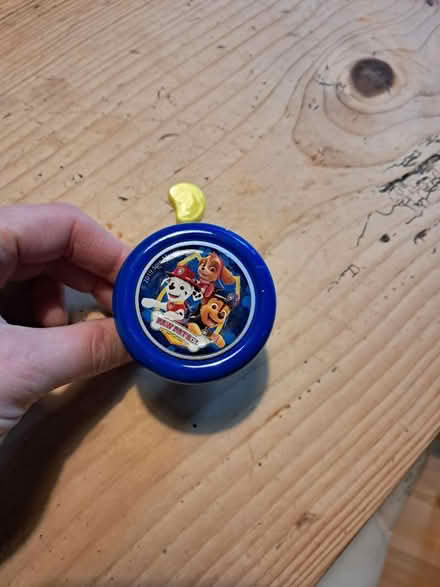 Photo of free Paw patrol kids bike bell (OX25, Weston on the green) #1