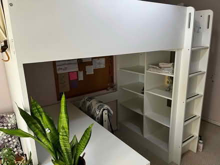 Photo of free IKEA loft bed and desk (Countryside) #2