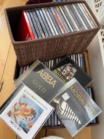Photo of free IKEA boxes with CD’s (Raynes Park) #2