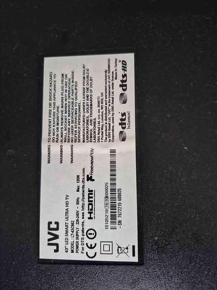 Photo of free 43 inch TV (Kingswinford) #1