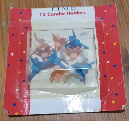 Photo of free 12 candle holders for a cake (Oxford OX2) #1