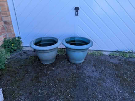 Photo of free Large Plant Pot x2 (Wallington PO16) #1