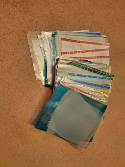 Photo of free Plastic wallets (Wymington NN10) #1