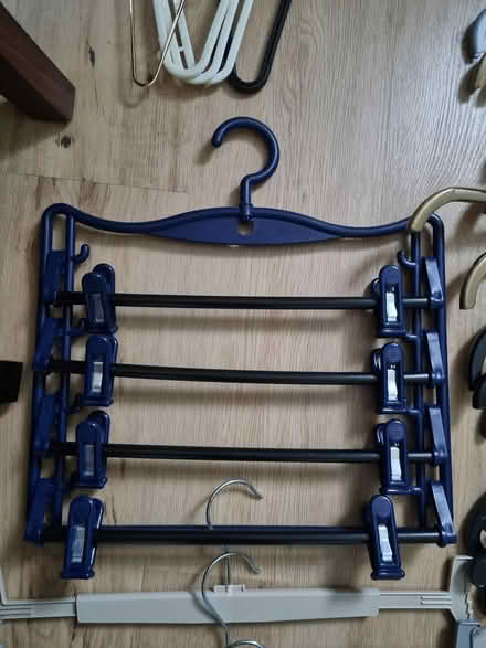 Photo of free 28 Assorted coat hangers (Near Lowther Gardens FY8) #2