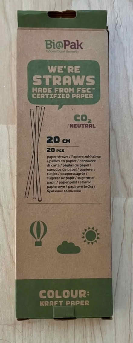 Photo of free Paper straws (Woodstock) #1