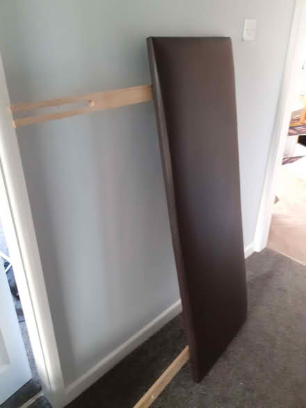 Photo of free Double divan base and headboard (Arddleen SY22) #1