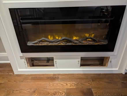 Photo of free Electric fireplace heater (Weston) #2