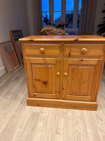 Photo of free Wooden pine sideboard (Bloxham OX15) #1