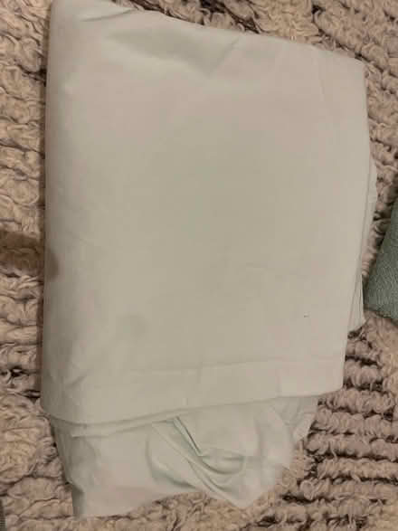 Photo of free Pale green double duvet cover (Acton W3) #1