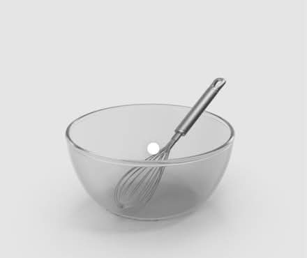 Photo of Mixing bowl and whisk (University of Brighton - Falmer campus BN1) #1