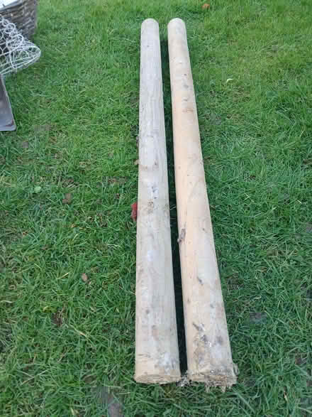 Photo of free 2 inch round posts (Marsh Farm LU3) #1