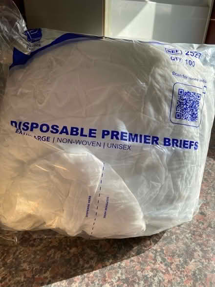 Photo of free Disposable briefs (Belper DE56) #3