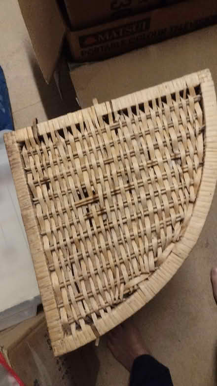 Photo of free Washing Bin/Basket. Cotton Lined (Fovant. SP3) #3
