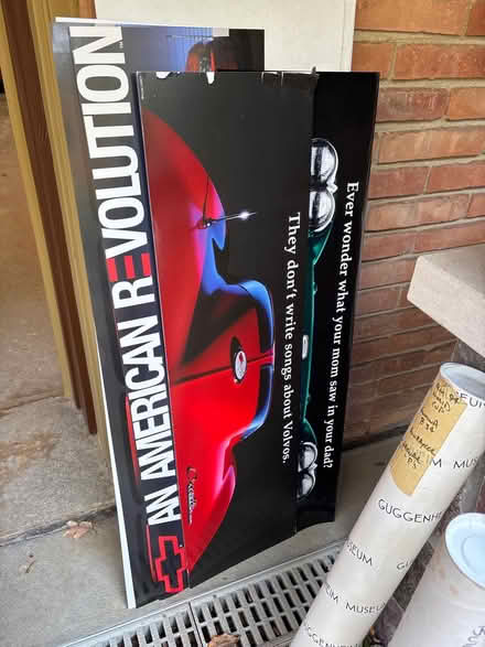 Photo of free automotive posters (Quaker valley area) #1