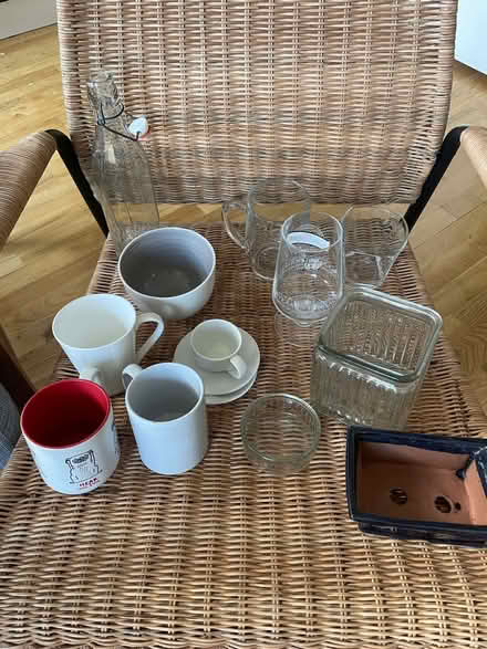 Photo of free Assortment of glass items/cups (Newington Green N1) #1