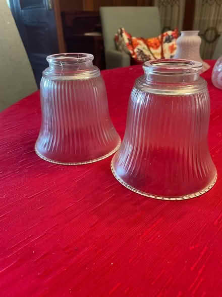 Photo of free Glass globes for hanging lamps (Park Slope) #3