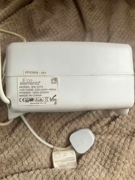 Photo of free Used Fan heater (Stockport SK26) #4