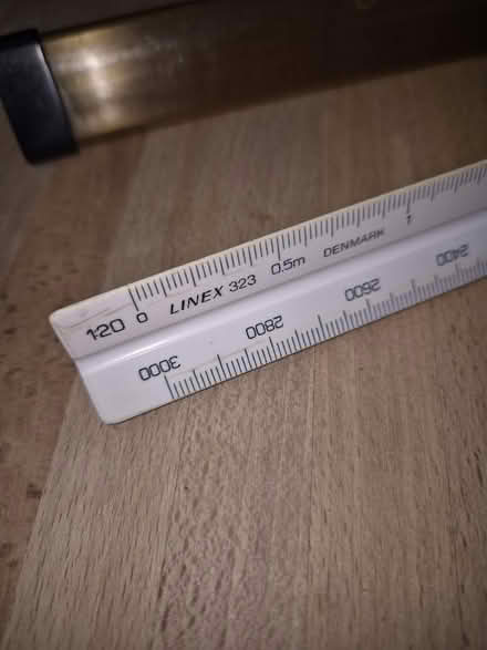 Photo of free Linex 300mm scale rule (Harley Shute TN38) #1