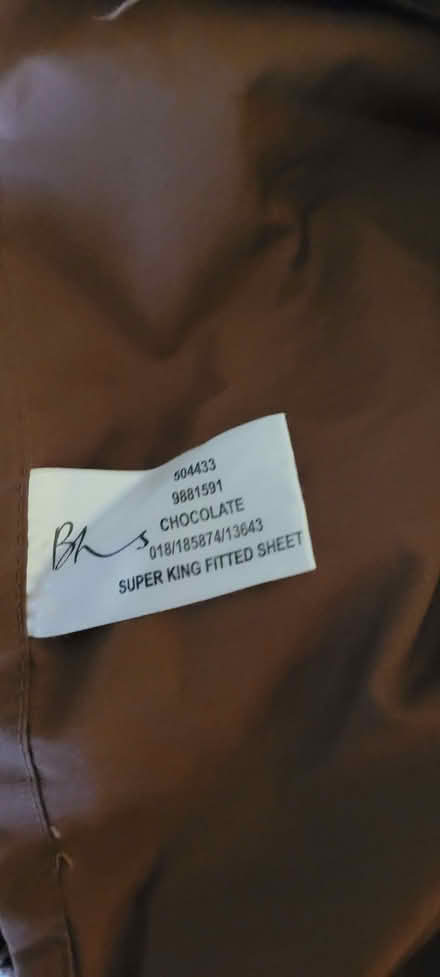 Photo of free Super king duvet cover & sheet (Bradford on Avon BA15) #3