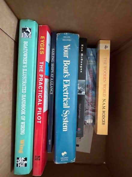 Photo of free Sailboat/ Sailing reference books (Britannia) #1