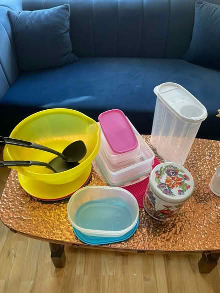Photo of free Assortment of plastic kitchen items (Newington Green N1) #1