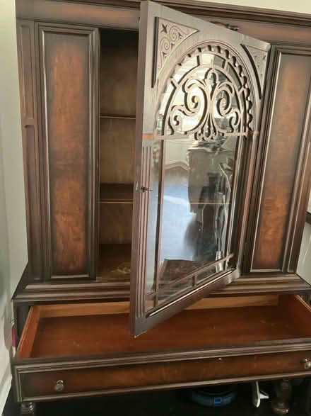 Photo of free Beautiful antique china cabinet (Manor Park, Washington DC) #4