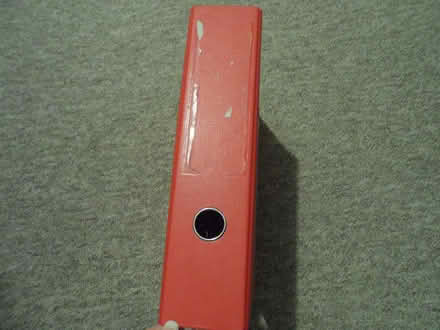 Photo of free 4 red lever arch files used (St albans) #3