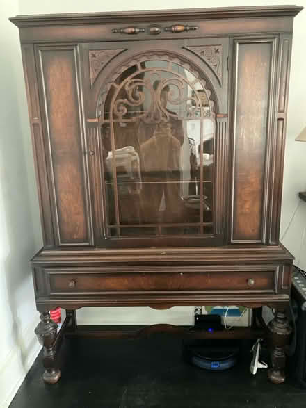 Photo of free Beautiful antique china cabinet (Manor Park, Washington DC) #2