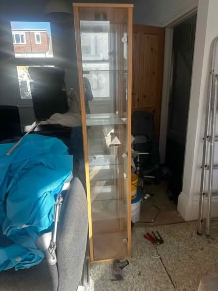 Photo of free Glass display cabinet (Hove Station) #1
