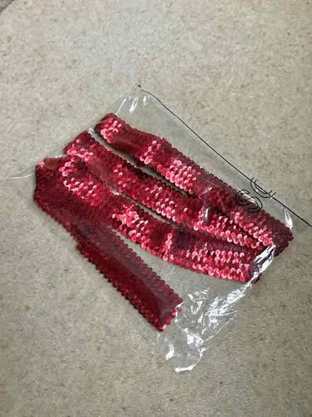 Photo of free Red sequin trim (Hertford Heath SG13) #1
