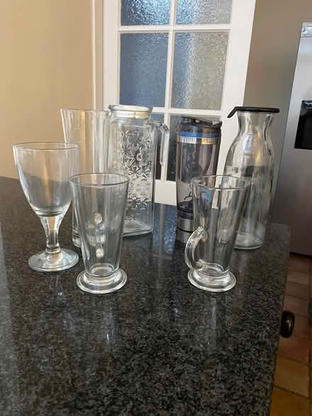 Photo of free Glasses and jugs (West Ewell Epsom KT19) #3