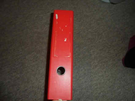 Photo of free 4 red lever arch files used (St albans) #2