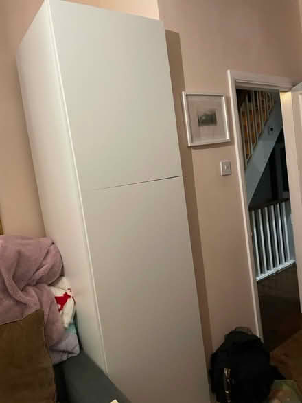 Photo of free Tall Ikea cupboard (BN2) #1