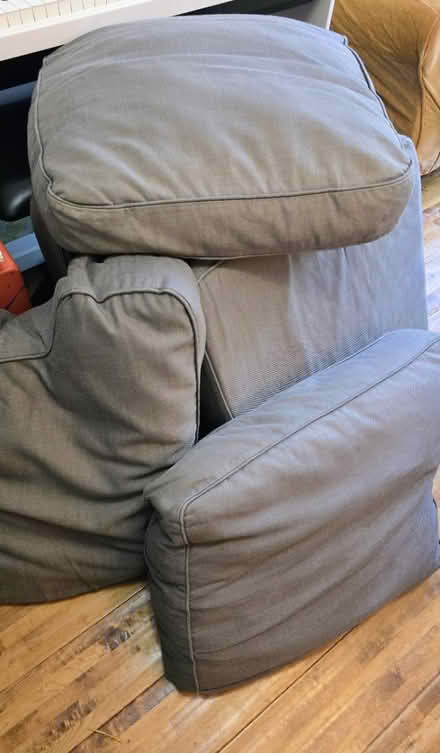 Photo of free Old sofa cushions (Cutteslowe, Oxford OX2) #1