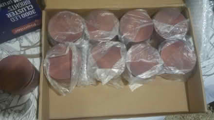 Photo of free 8 Presentation Tins with lids (southey green S5) #1