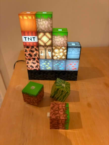 Photo of free Minecraft block building light (North Road) #2