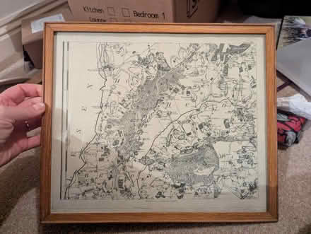 Photo of free Essex map in glass frame (CM7) #1