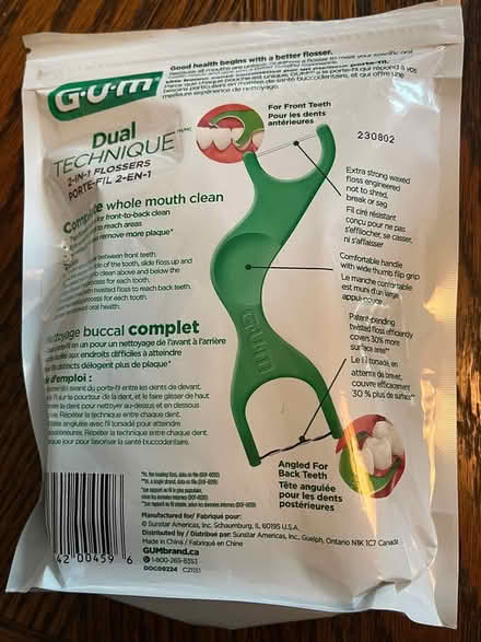 Photo of free Unopened 2-in-1 flossers (Hintonburg) #2
