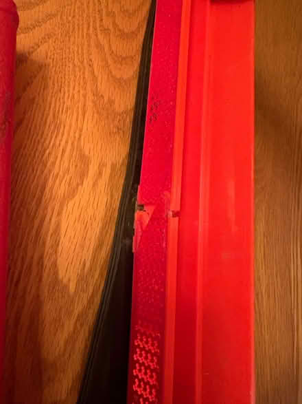 Photo of free Reflective Hazard sign for roadway (Highland Park) #2