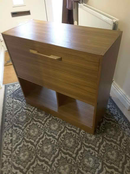 Photo of free teak coloured hi fi/storage unit (The Rock TF3) #2