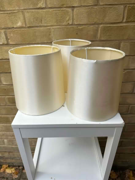 Photo of free 3 lamp shades (Ascot SL5) #1