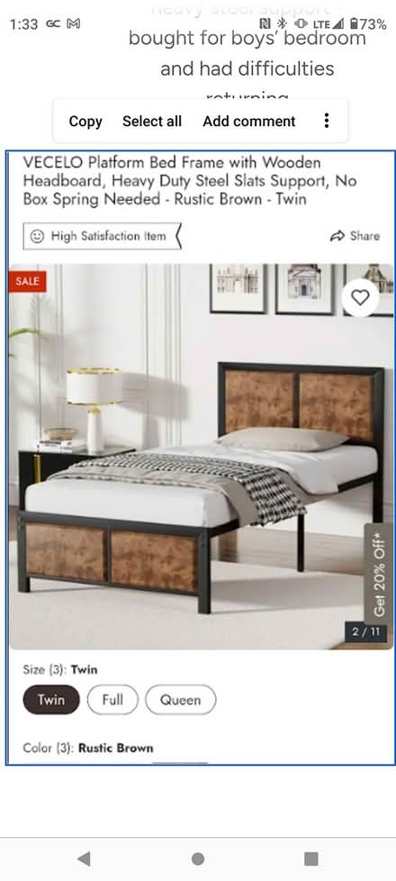 Photo of free 2 Twin Bed frames (no mattress) (Ilchester) #1