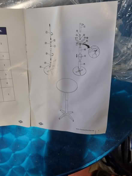 Photo of free Round metal bar table (Near Lowther Gardens FY8) #3