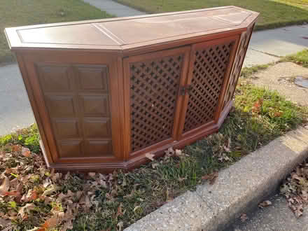 Photo of free Vintage solid wood sideboard (Mayfield, Baltimore) #1