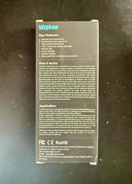 Photo of free Thermal Paste (Newtonville) #2