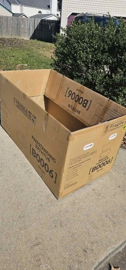 Photo of free large box (Near Menchville high School) #2